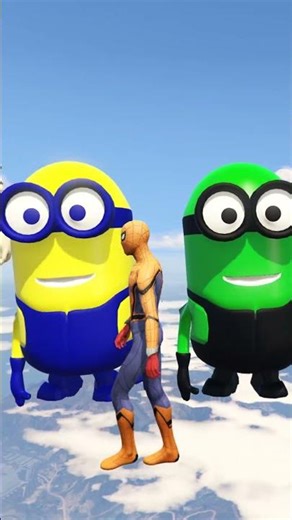 GTA 5 Epic Water Ragdolls Spiderman Jump/Fails Ep #shorts