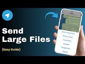 How To Send Large Files On Telegram