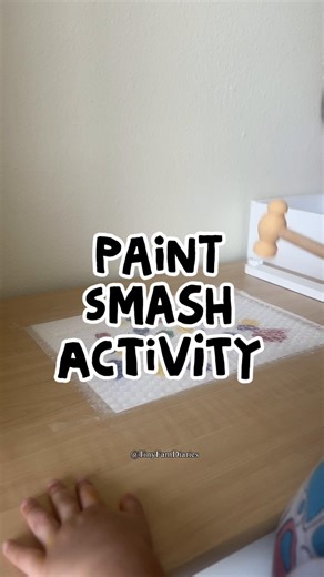 Ultimate Rainy Day Bubble Wrap Painting Activity