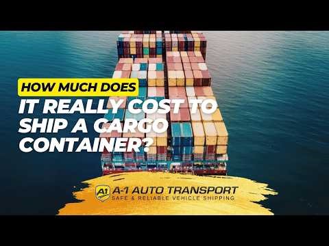 How Much Does It Really Cost to Ship a Cargo Container? 🚢 | Auto & Freight Tips