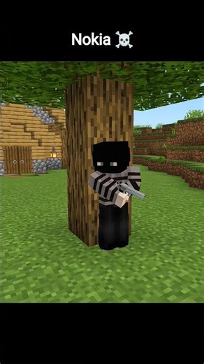 A thief tried to kill me in Minecraft 💀