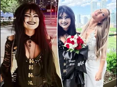 Sophia Abraham’s gothic prom look shocks fans—bold, edgy, and totally unforgettable!