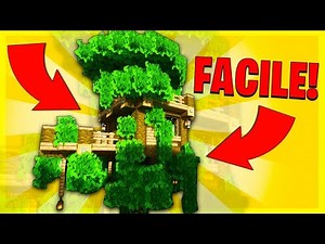 How to build an AMAZING TREE-HOUSE in Minecraft! - Minecraft Tutorial [EASY]