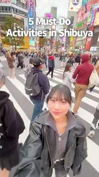 Top 5 Things to Do in Shibuya, Tokyo 🇯🇵🗼🐕 #japan #travel