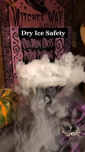 Safe Dry Ice Usage and Halloween Cocktails