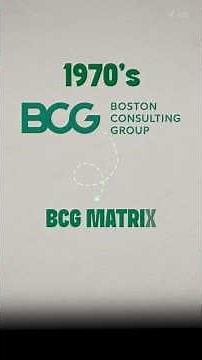 Boston Consulting Group Matrix | CMA USA