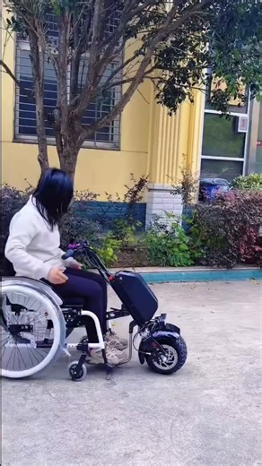 INCLUSIVE MOTION | Manual wheelchair turning into a powered mobile in seconds. . #mobility #explorepage #fyp #homecare #mobilitysolutions | Instagram