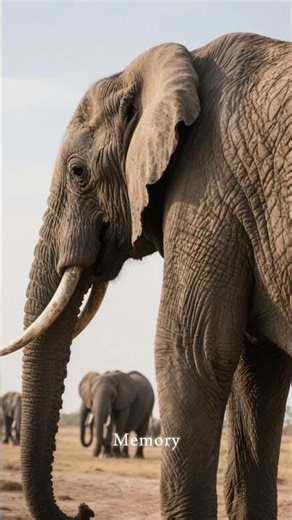 Once Upon a Time… The Elephant Who Remembered 🐘 #natureshorts #animalstories #viral