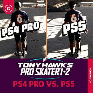 157K views · 353 reactions | Peep those differences in visuals and loading times in the PS4 Pro and PlayStation 5 versions of Tony Hawk's Pro Skater 1 + 2!  | GameSpot | Facebook