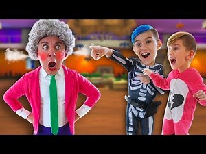 Scary Teacher 3D In Real Life! Grrrumball Prank Attack (FUNhouse Family)