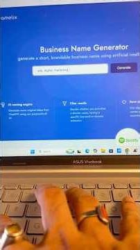 How to Find the Perfect Company and Brand Name & Logo with AI