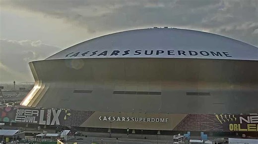 New Orleans superdome had a $560M facelift before Super Bowl