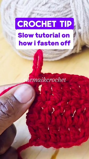 19K views · 136 reactions | Slow tutorial of how i fadten off #ruemaikcrochet #crochet | Ruemaik crochet | Facebook