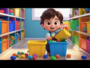 Let’s Clean Up the Mess Together | Fun Clean-Up Song for Toddlers | Teamwork Nursery Rhyme for Kids