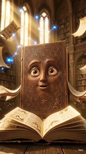 Magical Living Book AI Video | 3D Animated Talking Book | Cinematic Knowledge Story