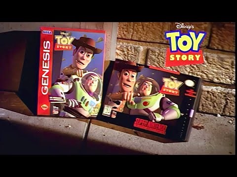 1995 Toy Story for SNES and Sega Genesis Commercial