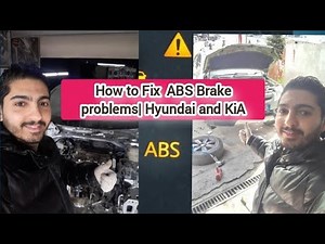 How to Fix ABS Brake problems| Hyundai and KiA