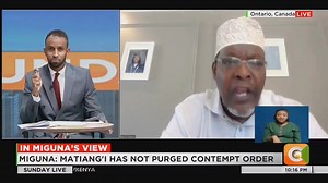 44K views · 1K reactions | "You are a contortionist!" ~Miguna Miguna to Ayub Abdikadir. Bwana Miguna Miguna is a live wire, mimi naweza mwachia studio ajifanyie hiyo interview yake. Chesa! | Jaramogi Allan Ofula | Facebook