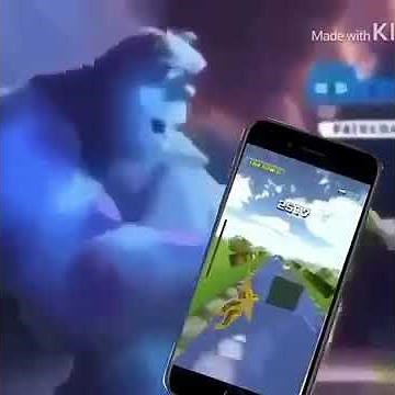 sully plays flying gorilla