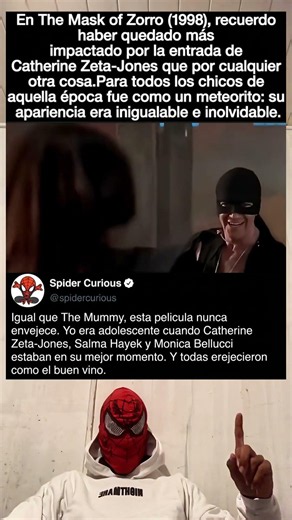 La entrada MÁS INOLVIDABLE del cine Catherine Zeta-Jones en El Zorro!