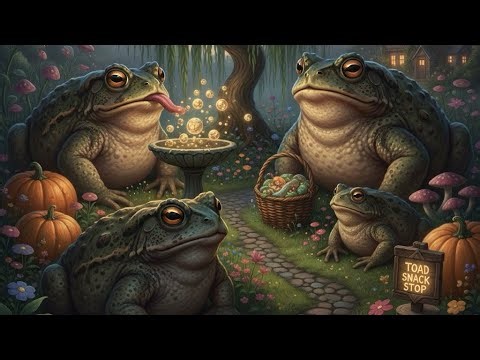 When Night Falls, a Few Toads Begin Their Quiet Journey. 