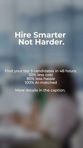 Still wasting time on job ads and endless interviews?