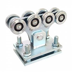 [Hot Item] Automatic Cantilever Sliding Gate Openers System Kit Carriage with 8 Wheels