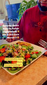 Reto Yo Puedo con la Dra Coco March! 21 dias a base de jugos verdes, te de jenjibre con canela, caldo de hueso de pollo…Felicidades hijos y yo voy por 30 dias😬🫣🤭👍🏻 Salud 🙏 #saludable #healthyeating #challengeyourself #detox #RETOYOPUEDO #DraCocoMarch #reelsfb #fbreels #instagram #greenjuicecleanse #jugosverdes #juice #salads #puertorico #latinosenusa #healthychoices #healthyrecipes | Dorothy Sotomayor
