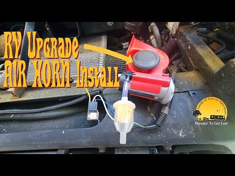 IS THIS AIR HORN LOUDER than the Stock Horn? - RV UPGRADE / INSTALL