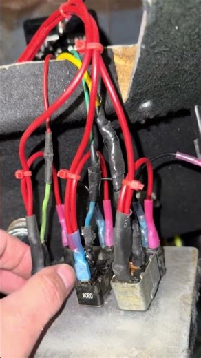 1969 Camaro wiring mess clean up continues!
