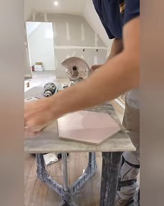 ⚫Cutting holes in tile⚫ My favorite method is using a grinder hole saw bit for cutting holes You have a lot more control & speed with a grinder - https://amzn.to/45Y911u One-piece drill bits are a great option too - https://bit.ly/3QMiuU0 Over time I intend to have nothing but grinder hole saw bits Calidad makes some great ones 👍 - https://bit.ly/3ra8J9k For ease & accuracy, cut a hole in a scrap piece of tile & center of over center point on tile needing cut Cutting into a sponge will help kee