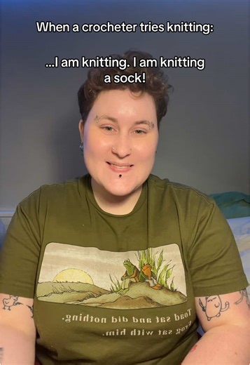 Knitting My First Sock: From Crochet to Knitting Needles