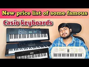 new price list of some famous Casio keyboard models #casio