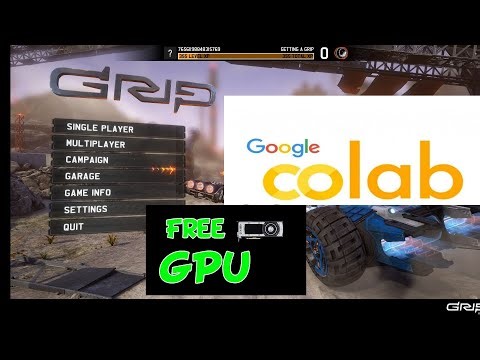 Concept of Free Cloud Gaming Services | Use Google Colab GPU T4 to run Steam Windows Game