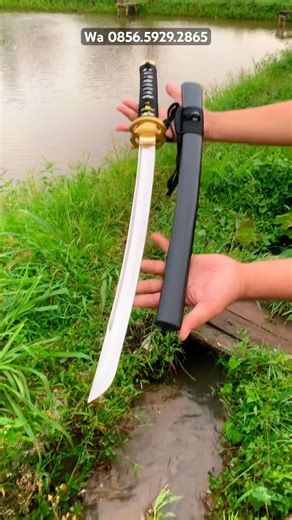 Musashi Wakizashi Premium Class – Katana Pendek Legendaris, Siap Koleksi