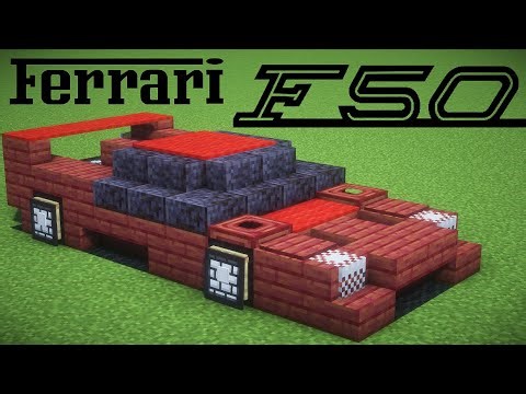 Minecraft | Ferrari F50 Tutorial