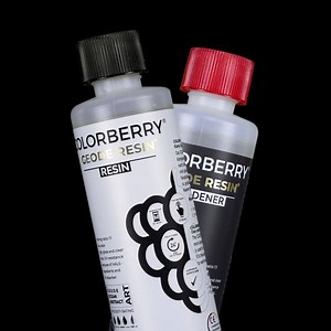 THE BEST FOR U ! COLORBERRY GEODE RESIN , the resin keeps what it promises. A beautiful work of art stands and falls with the right resin. It is often simply said and COLORBERRY have now made it simple! The new labels are revolutionary. The application is very easy. The result: SUPER SEXY! IT IS the resin u can trust in! IT IS the resin which allows u to pour up to 45-60 min! IT IS the resin which cures ultra high gloss! IT IS the resin which is perfect for your geode artworks! Get yours now! ww
