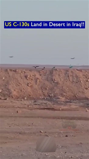 US C-130s Land in Najaf Desert for Special Forces Mission!!