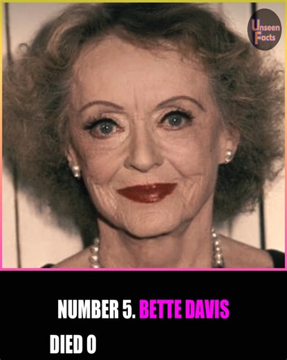 44K views · 2K reactions | Remembering Bette Davis, Hollywood legend, who died of breast cancer in 1989 at 81. #reels #reels2025 #bettedavis #breastcancer #hollywood #legend #actress | Unseen Facts Compilations | Facebook