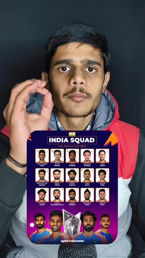 Suraj Rajput Cricket on Instagram: "T20 World Cup 2026 Squad Announced #t20worldcup2026 #viratkohli #cricketnews #cricketupdate #cricketlovers #contentcreation #content #viralcontent #reels #viral #instagram #explorepage #contentcreators #trendingreels #contentwriter"