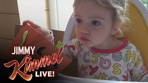 Jimmy tried the Halloween candy prank on his two year old daughter and failed... | Jimmy Kimmel Live