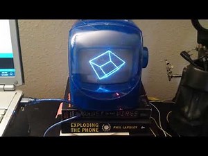 Arduino TVout on a 5 inch BW analog TV
