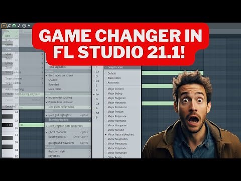 FL Studio 21 Update : New Snap to Scale feature in FL Studio 21.1