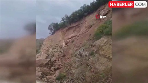 Yalova-Armutlu Yolunda Toz Kayması