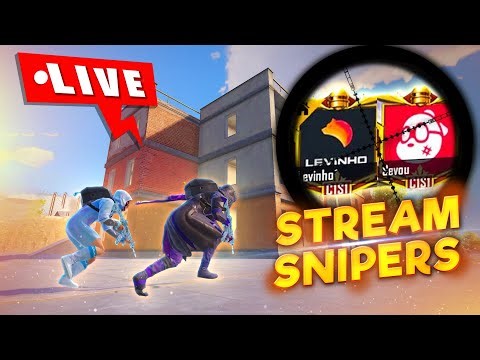 STREAM SNIPERS vs LEVINHO & SEVOU 😱 PUBG MOBILE