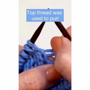 #KnittingTip - A forgotten M1⁠ Continuing our “Oops, I Forgot” series... Missed a M1? No Biggie. We’ve all been there: you’re cruising through your row and… oops, that M1 is nowhere to be found. Remember: the main difference between a YO and an M1 is how you knit the stitch. If you want a hole, work it through the leading leg (hello, YO). Want it invisible? Twist it and you've got a M1. On the RS and missed a M1? No problem. It’s the third running thread you’ll twist. Then knit it with the secon