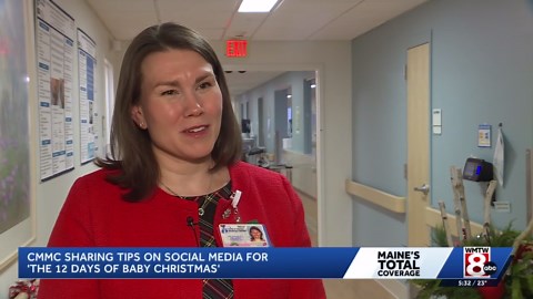 Maine hospital celebrates 'The 12 days of baby Christmas'