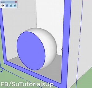 Filled Section Cuts In [Sketchup 2018] Please Subscribe : https://goo.gl/FnfVhj | Sketchup Tutorials