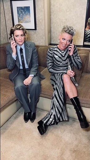 Female wearing suits & tie