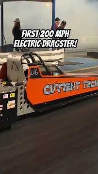 World’s First 200 MPH Electric Dragster!